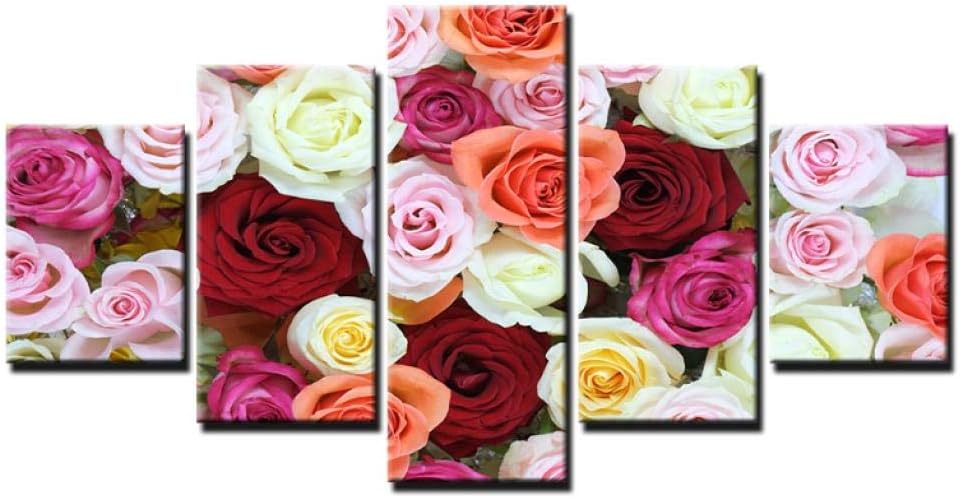 CXDWWJ 5 Lienzosimpresiones En HD Carteles Arte De La Pared Imágenes 5