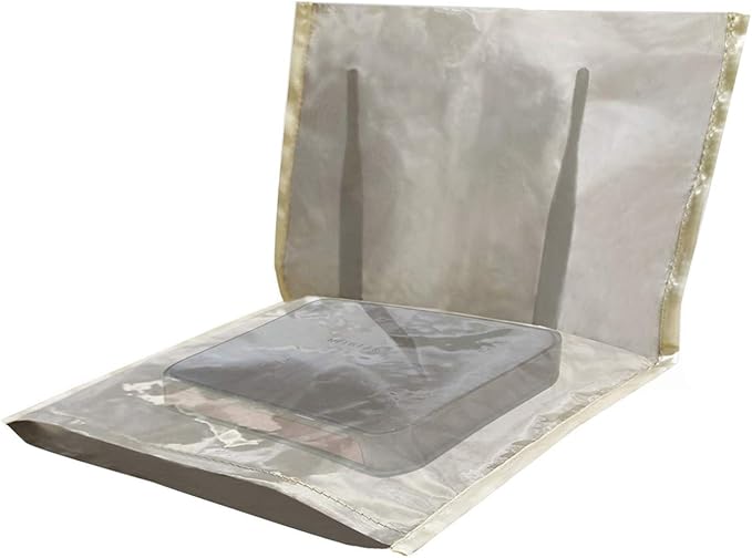WiFi Router Cover EMF Radiation Shielding Cover, RF Blocking Wireless