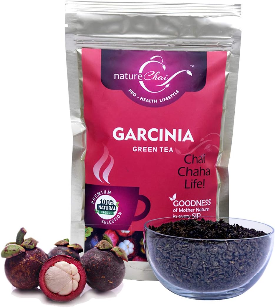 Nature chai | garcinia Green Tea | 100g zip pouch
