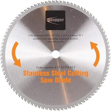 Fein 63502014620 Slugger 14 In Stainless Steel Cutting Saw Blade Amazon Com