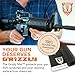 Grizzly Mat Gun Cleaning Mat | Double the Thickness of Other Gun Cleaning Mats| 6mm | Long, Black Gun Cleaning Pad for Most Rifles | 35.75
