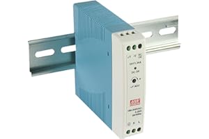 MEAN WELL MDR-20-5 AC to DC DIN-Rail Power Supply 5V 3 Amp 15W