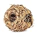 simoce Handmade Edible Natural Grass Bell Play Ball/Holey Nest/Holey Tunnel for Rabbit, Hamster, Guinea-Pig or Chinchilla, Chew Toy for Small Animals.