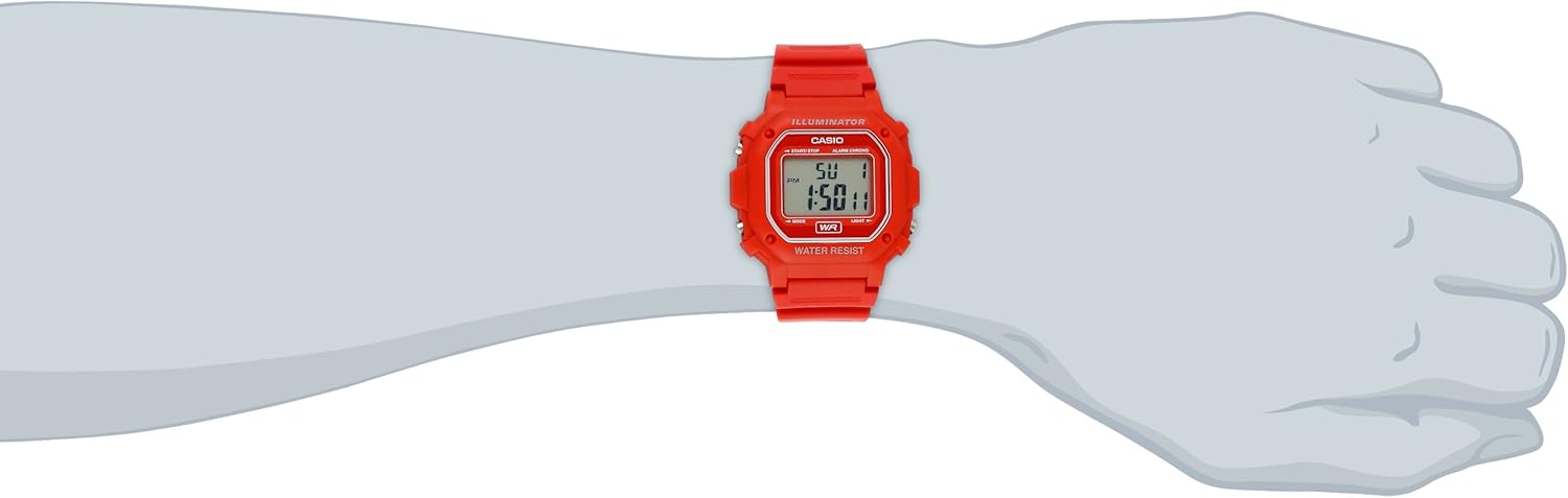 casio f108wh water resistant