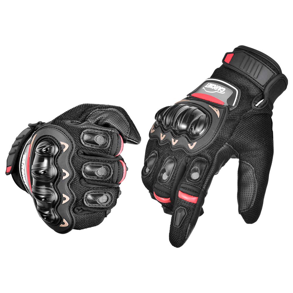 . Carchet Gant Moto Homologué CE 1KP Gants de Moto Durable, Gant Moto Homologue mi Saison 2019 Nouveau! Gants Moto Scooter, Confortable (XL)