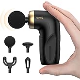 HEYCHY A1 Super Mini Massage Gun, Percussion Deep Tissues Muscle Massager, Travel Massage Gun, Compact Sports Massager, Porta