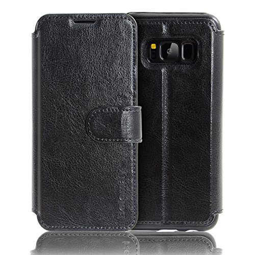 Belemay samsung galaxy s8 plus case, genuine cowhide le…