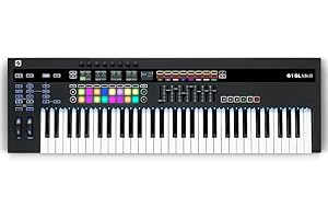 Novation 61SL MkIII, 61-key MIDI & CV equipped Keyboard Controller with 8 Track Sequencer