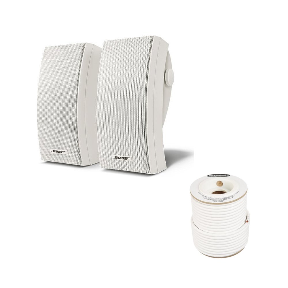 Bose 251 Wall Mount Outdoor Environmental Speakers (White) With