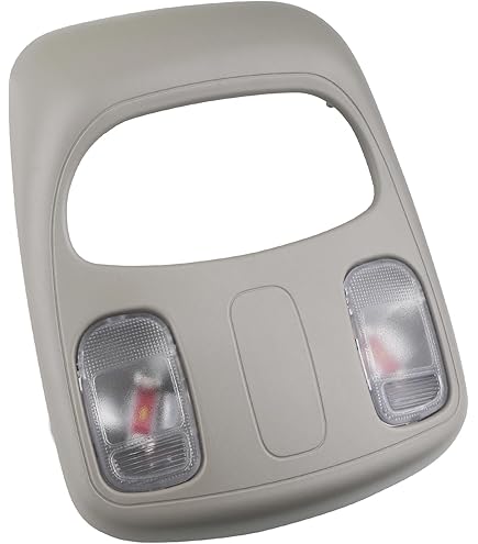 ZONFANT Parasole Lato Guida Sinistro Per Dodge Ram 1500/2500/3500 (2002-2009) – Ricambio #1CT11TL2AA, Senza Tetto Apribile, Grigio - 4