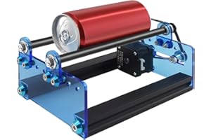 Usongshine Laser Rotary Roller, Engraver Y-axis Rotary Roller Engraving Module for Engraving Cylindrical Objects Cans，Compatible with Most Engraving Machines