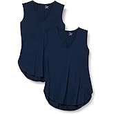 Amazon Essentials Women's Jersey Standard-Fit V-Neck Tank Top (Previously Daily Ritual)