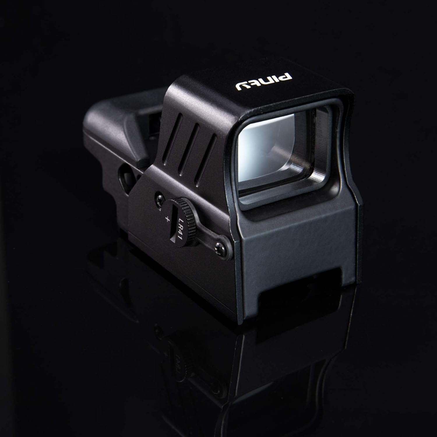 Pinty 1x22x33 Reflex Sight Red Dot Sight with 4 Reticles, QD Quick Release Mount: Sports & Outdoors
