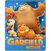 Northwest Garfield and Friends Silk Touch Throw Blanket, 40" x 50" The Movie Crew