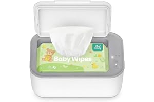 Chefhandy Baby Wipe Warmer, 3-Level Temperature Control, Silent & Even Heating, Large Capacity Wipes Dispenser for Babies & A