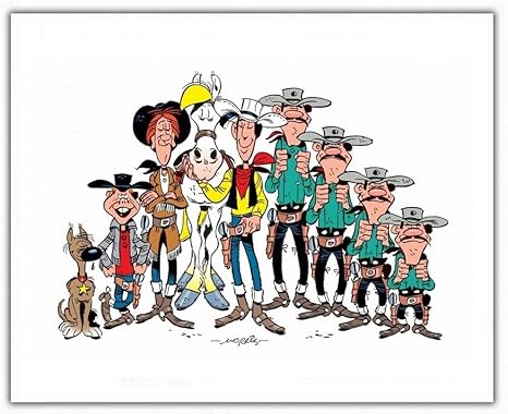 Amazon ジグザグ版ポスター オフセットラッキールーク キャラクター 35 5x28cm アートフレーム ポスター オンライン通販