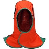 RIVERWELD Welding Hood Flame Retardant Fabric for Welders Match Welding Helmet Orange Color Work Safety Equipment Gear Head Protection