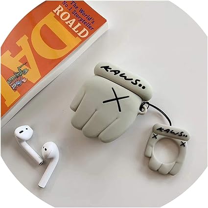 Amazon 高級ファッションブランドkaws Xx シリコンbluetoothワイヤレスイヤホンケース Airpodsボックス用 キュートでセクシーなヘッドセットケース イヤホンカバー Size Acomy イヤホン ヘッドホンケース