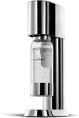 Enso - Máquina Gasificadora de Agua Premium de Acero Inoxidable, Incluye Botella de 1 Litro para Gasificar Apta para Lavavajillas