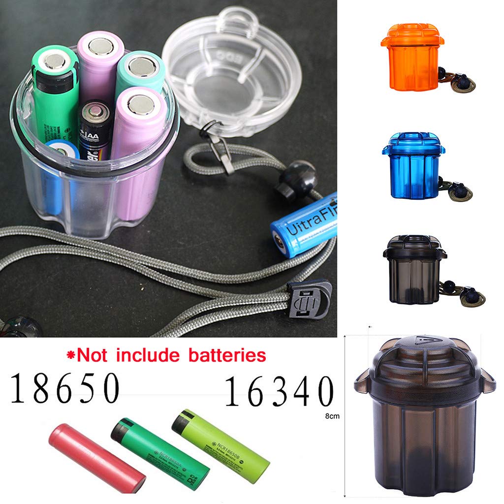 CertainPL Waterproof Battery Storage Case Box For 18650 / AA/AAA / 2A
