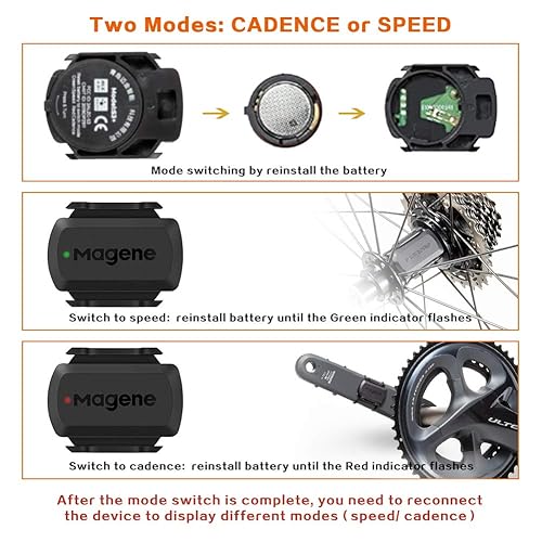 Wahoo Speed Sensor Zwift Cadence Sensor Only Magene Outdoor/Indoor