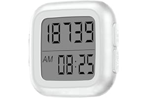 L LAVAREDO 3D Pedometer for Walking Step Tracker with Large Digital Display, Step Counter for Men Women Kids