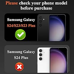 YWXTW 3 Pack for Samsung Galaxy S24 / S23 / S23