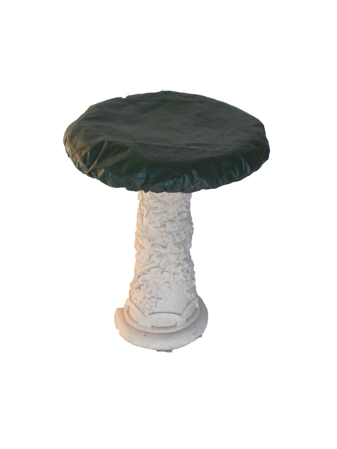 Bosmere Weatherproof Bird Bath Cover for 20" to 30" Diameter Bowl, Green