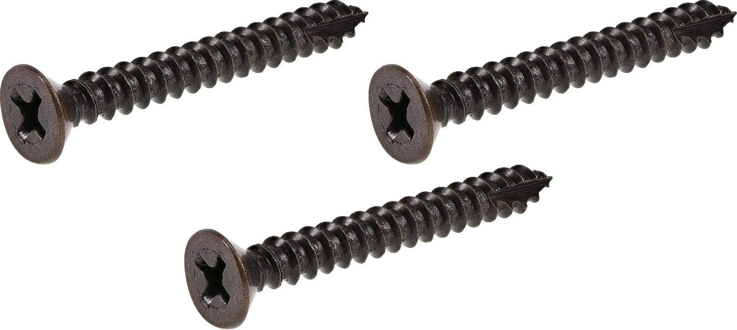 15 Pack 9 Inch X 1 1 2 Inch Flat Wood Screw Antique Bronze Fasteners Industrial Scientific Afsaana Com
