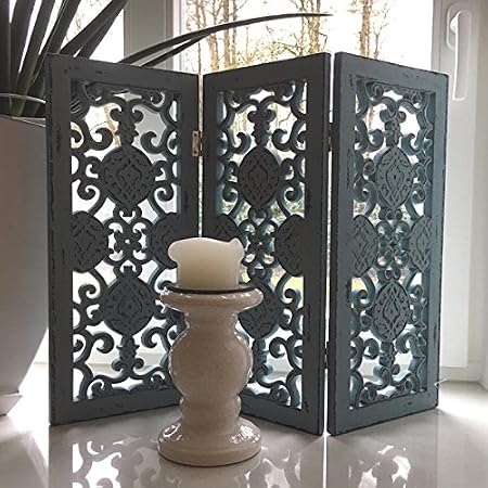 Produktbild von Grafelsten Kommode Klene Kommode BEACH HOUSE Weß Shabby Lamellentür