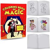 Magic Makers Magic Coloring Book Trick Magicians Choice 8.5 x 11 inches | Packs Flat Plays Big