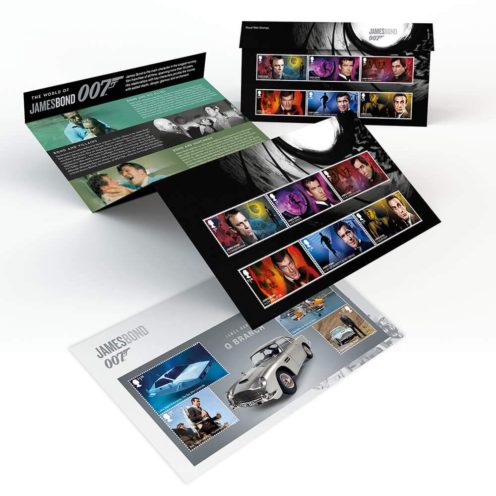 Royal Mail James Bond Souvenir Presentation Pack