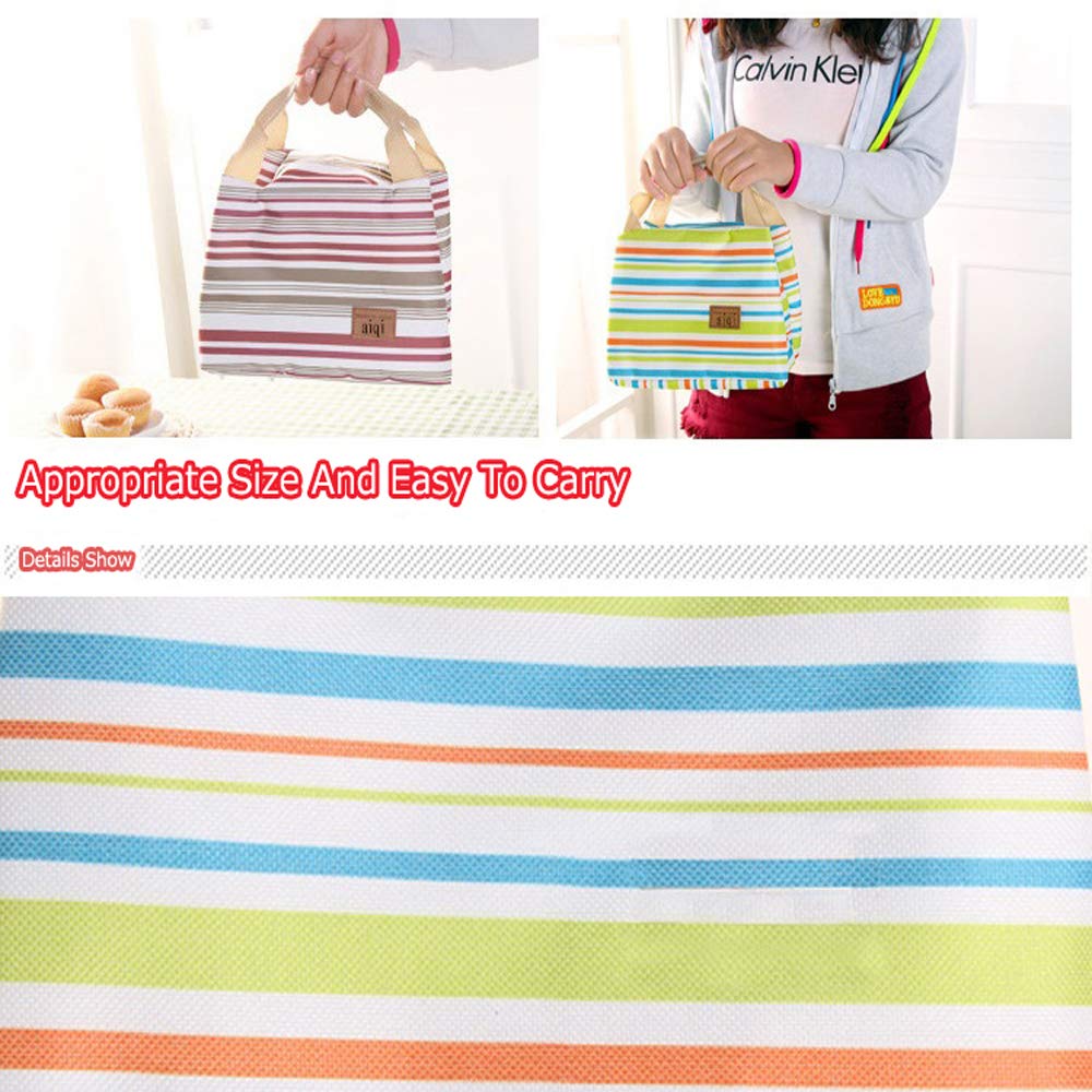 OENEW Lunch Bag for Men Women,Durable Insulated Lunch Bag to Keep Fresh Food for Work/School/Picnic/Beach (Grey)