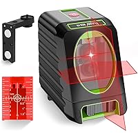 Huepar Self-Leveling Laser Level 150ft Outdoor Cross Line Laser, Selectable Laser Lines with Pulse Mode Level with Vertical B