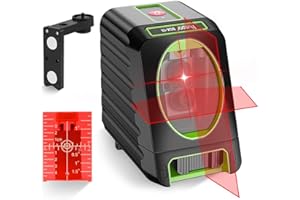 Huepar Self-Leveling Laser Level 150ft Outdoor Cross Line Laser, Selectable Laser Lines with Pulse Mode Level with Vertical B