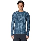 Mountain Hardwear Men's Crater Lake Long Sleeve Crew Shirt for Hiking, Camping, Outdoor Adventures, and Casual Wear