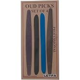 LEYFA Oud Pick Risha Mizrab Professional for Oud Ud Lute Stringed Instrument Set of 4