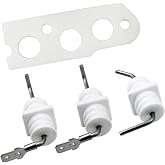 Flame Rod Electrode Kit for Rinnai Tankless Water Heaters R75 Set of 1 | R94 for Rinnai Water Heater Replacement