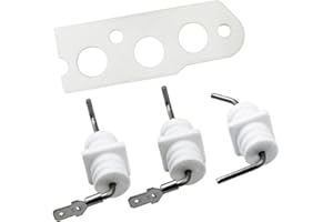 CAWLA Flame Rod Electrode Kit Fit for Rinnai Tankless Water Heaters R75 and R94 for Rinnai Water Heater Replacement (Set of 1)