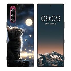 WUACYEAMING for Sony Xperia 5 Cute Case,Soft