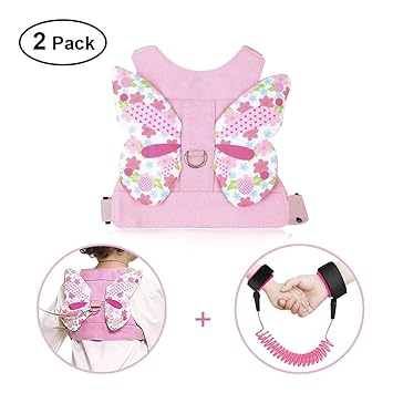 pink reins for toddlers