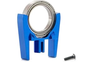 Aluminum Center Driveshaft High Speed Support Set for 1/10 ARRMA 3s 4s BLX & Mega550 Cars Upgrades Parts # ARAC4024（Navy Blue