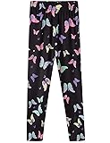 Noomelfish Girls Butterfly Printed Leggings Soft