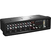 Behringer EUROPOWER PMP550M 500 Watt 5 Channel Powered Mixer with Klark Teknik Multi-FX Processor, FBQ Feedback Detection System and Wireless Option