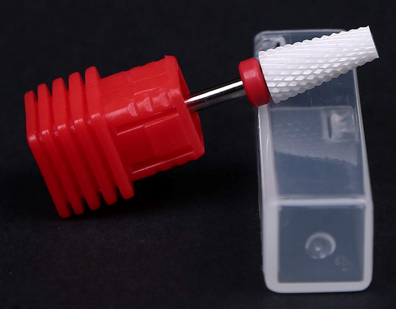 Natury Nails Ceramic Drill Bit for Nail Cutter Manicure Pedicure Nail Polish Acrylic Gel Nails Rotary File Fine Grit