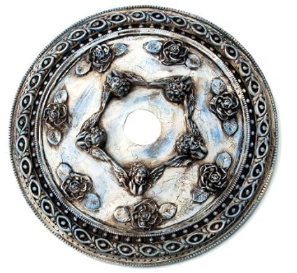 21 5 In Dia Cherub In Rose Ceiling Medallion Monarchy