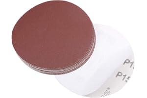 uxcell 5-Inch PSA Sanding Disc Aluminum Oxide Adhesive Back Sandpaper 150 Grit 15 Pcs