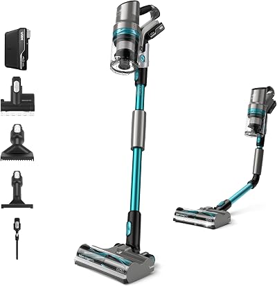 Vax HomePro Pet-Design Cordless Vacuum Cleaner 45 Min Run Time Graphite/Teal