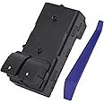Obaee Power Window Control Switch Button Front Left Driver Side Compatible with 2007-2019 Chevy Chevrolet HHR Silverado GMC Sierra 1500 2500 HD 3500 HD 2 Door Replaces OEM 20945132 15838831 25789690