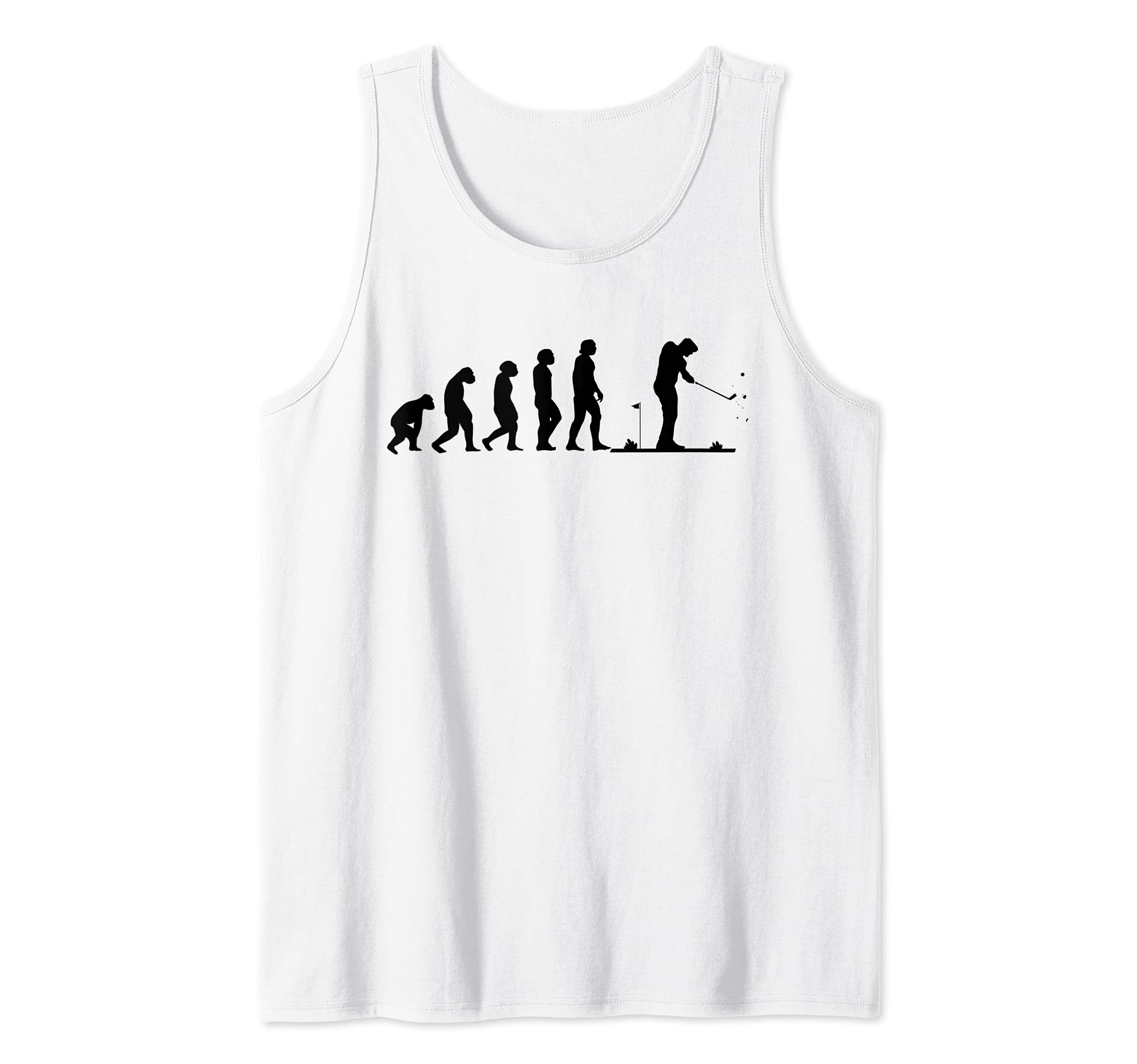 Golf Evolution golfer golf player golf course play golf gift Tank Top